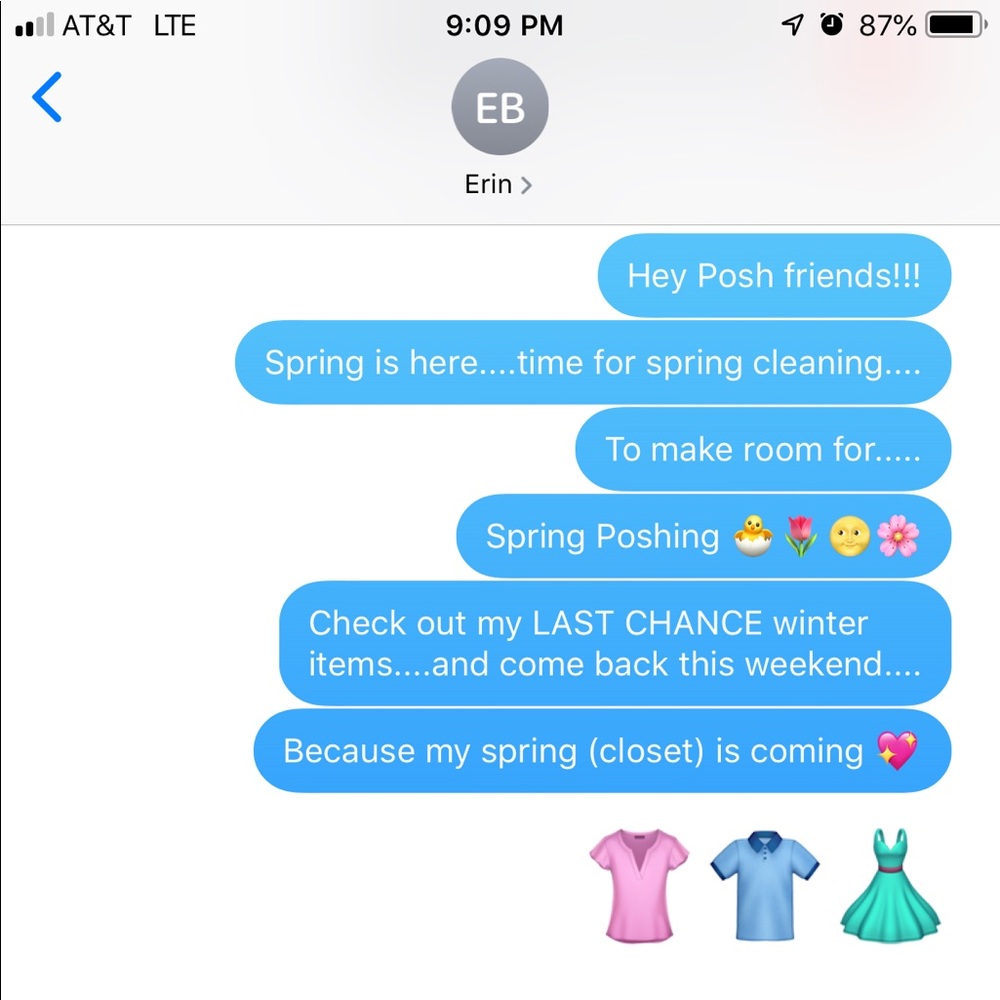 Meet your Posher, Erin